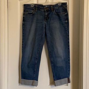GAP 1969 cuffed cropped jeans